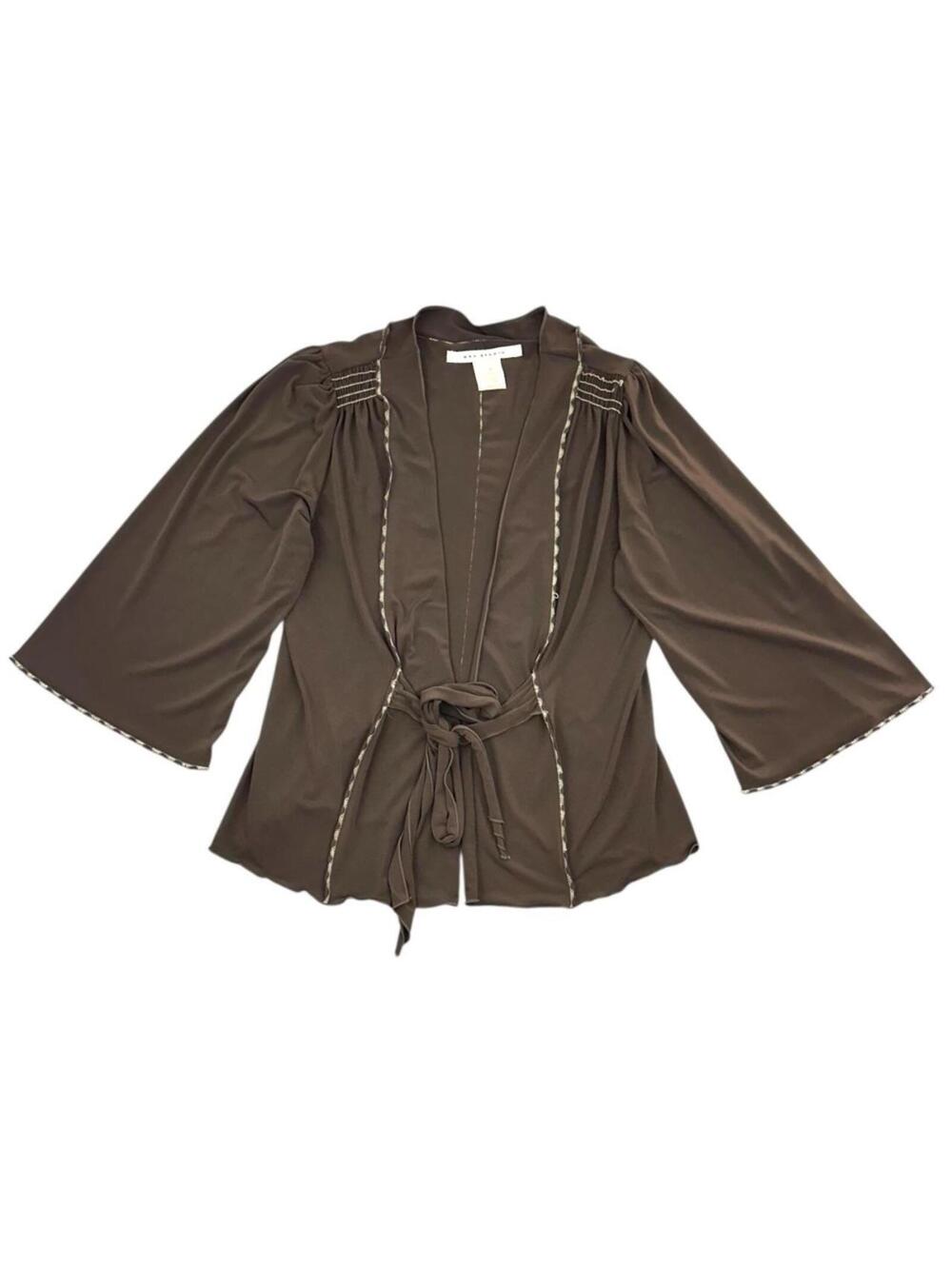 Vintage Y2K Max Studio Brown Cardigan